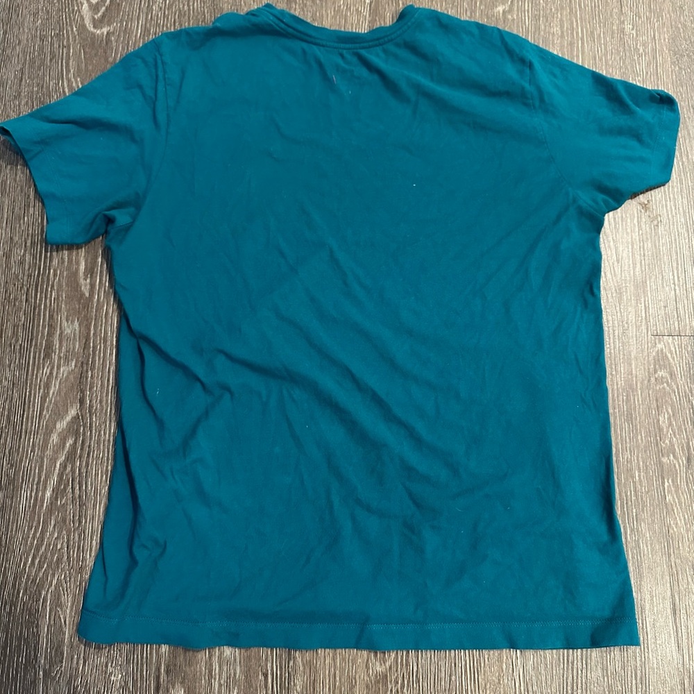 Nike Men's Teal T-Shirt - Picture 2 of 2